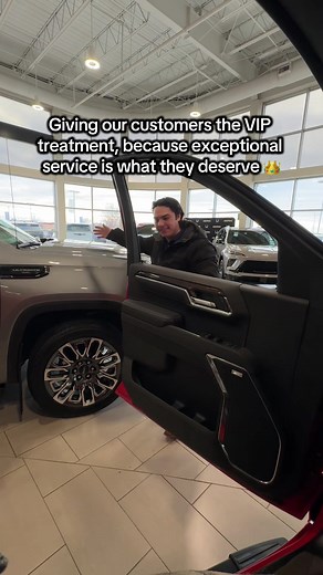 Only the best for our customers 👑 #capitalgmc #reginadealership #VIP #princesstreatment #fyp