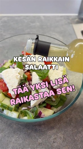 Lisäaineeton salaatti!