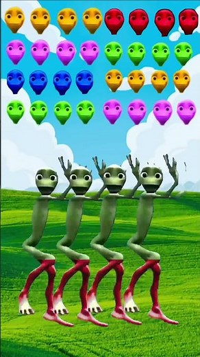 equal dame tu cosita 4 different colors alien dance vsarmy of Gta 4 bigfoot & train driver tom.