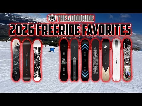 2026 Freeride Favorite Snowboards - By The Good Ride - A Best Of List
