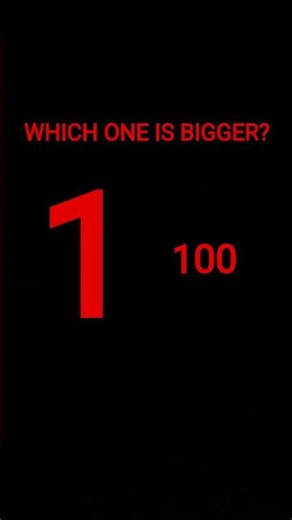 WHICH ONE IS BIGGER?
