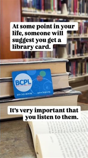 Discover, explore, and experience a lifetime of learning with a library card. 📖✨