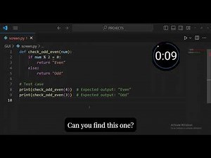 Debugging Challenge (part 1): Can you fix the bug? | Beginner-Friendly