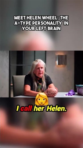 Stop scrolling! Discover the real 'A-Type' boss running your brain: Meet Helen Wheel. 🧠💥