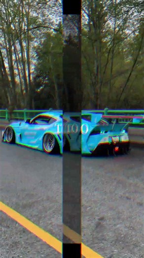 Take Me To The Moon 🌙 | StreetHunter Widebody Toyota Supra MK5#car #caredit #supramk5