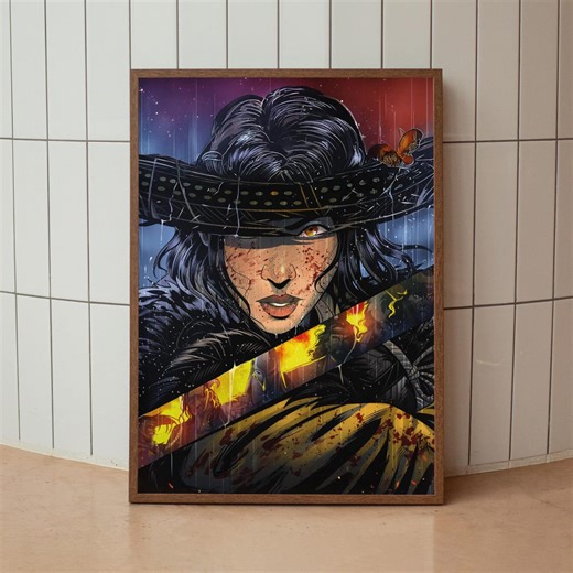 Ghost of Tsushima Poster, Gaming Poster, Gaming Artwork, Gaming Decor, Video Game Poster, Gaming Gift, Video Game Print, Wall Art