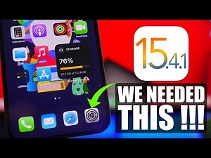 iOS 15.4.1 - It is FINALLY Done !