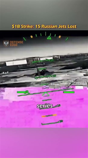 $1B Strike: Ukraine Hit 5 Russian Airbases | 15 Aircraft Destroyed