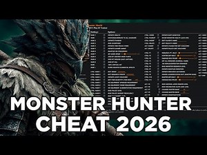 Monster Hunter World Hack Menu / Many Functions for Free / Monster Hunter Cheat [2026]