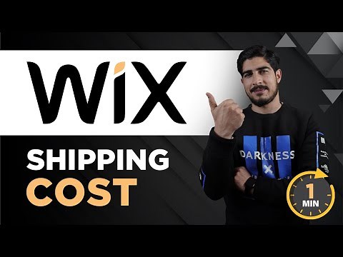 How To Set Shipping Rates On Wix 2025 | Add Shipping Cost On Wix | Add Shipping Charges In Wix