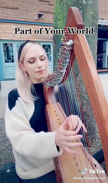 Magical Harp Performance from The Little Mermaid