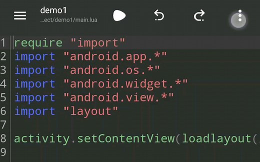 【如何在手机上开发安卓应用程序？】如何使用lua语言编写Android应用程序？树莓编程工作室教你快速开发Android安卓应用程序