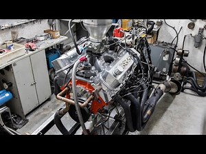 GM Performance Big Block 572 Cubic Inch V8 Engine Dyno - 620+ Horsepower