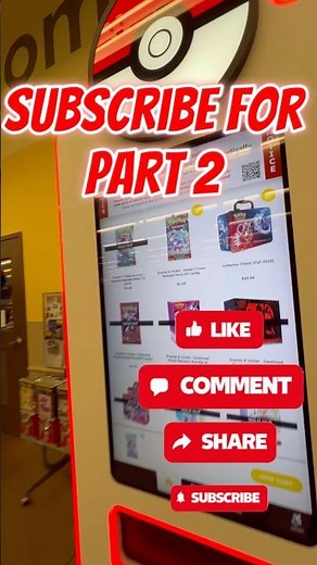 Pokemon Kroger machine reload time #pokemon #viral #reels