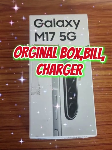 📱 Samsung Galaxy M17 5G | 6GB RAM + 128GB✨ Light Purple Color 💜 | Attractive LooksPrice: Rs 22,000