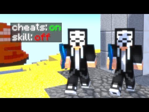 These Blatant Cheaters Tried Sniping Us... (Hypixel Bedwars)