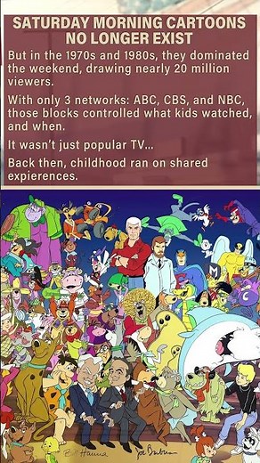 Saturday Morning Cartoons Shaped an Entire Generation And Now They're Gone #Nostalgia #80s #70s