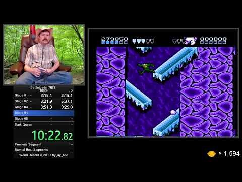 Battletoads NES full playthrough by Arcus