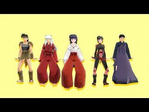 [MMD INUYASHA] MLP Cafe Dance
