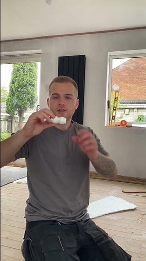 MOVING & FITTING A NEW RADIATOR | Black Vertical Radiator Install