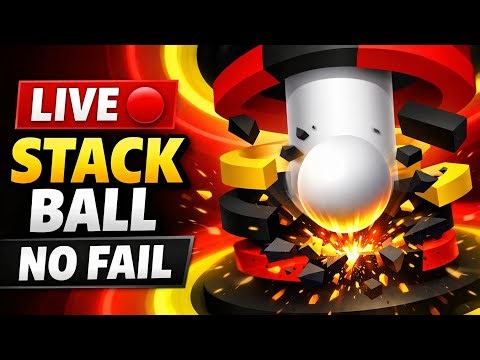 🔴 Stack Ball Non-Stop GameplayLIVE Stack Ball | Chill + Pro Gameplay24 Levels Stack Ball LIVE 😱