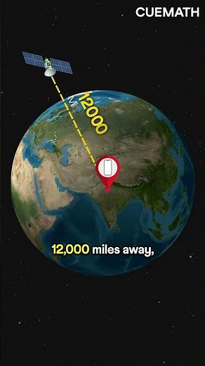 Simple Math behind GPS 🛰️