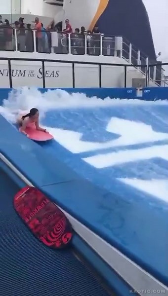 she lost her shorts