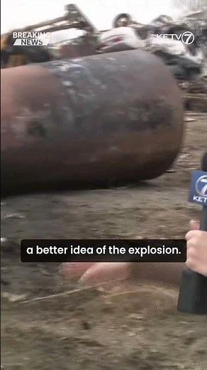 One person dies after explosion at Iowa salvage yard, officials say