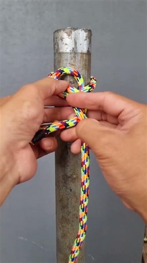Knots are strong, fast and don't come off easily 🔥, The secret of the rope knot.