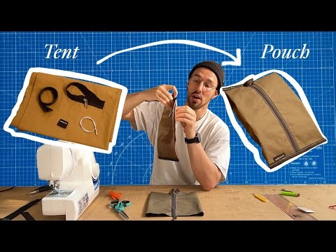 How to sew collapsible packing cubes. Popcorn Pouch beginner sewing tutorial.