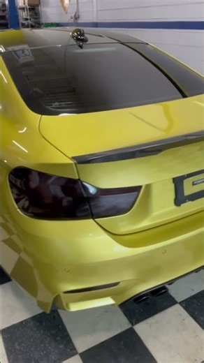 Is this the cleanest M4 build? 🤯 #bmw #m4 #austinyellow