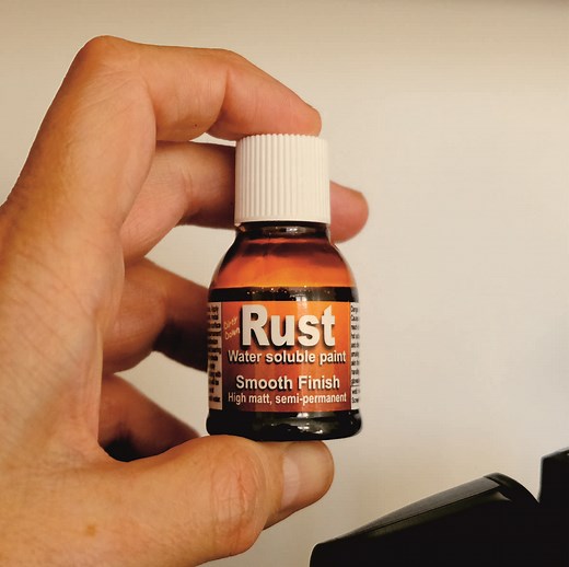 Water Soluble Paint - Rust Effect – small 25ml pot - Dirty Down