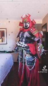 Samurai Spawn is ready for the day... and night. Cosplay inspired by Sxeven.art | Knightmage