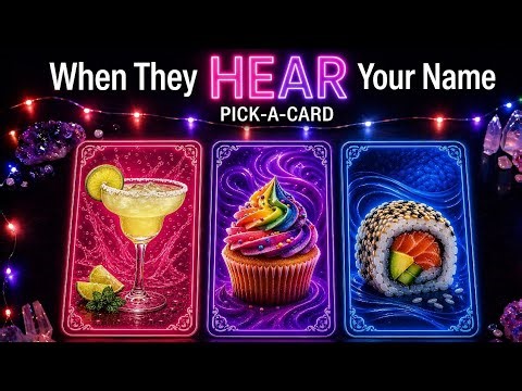 Their Honest Reaction When They Hear Your Name 🤫 PICK A CARD 🔮#tarot