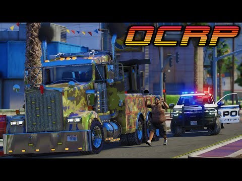 Outrageous Heavy Wrecker Theft in OCRP!