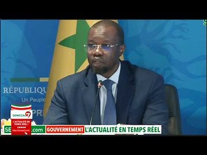 🔴 Direct – Le Premier Ministre Ousmane Sonko face à la presse