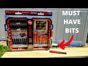 New drill and impact driver bits that will MAKE YOUR LIFE EASIER!