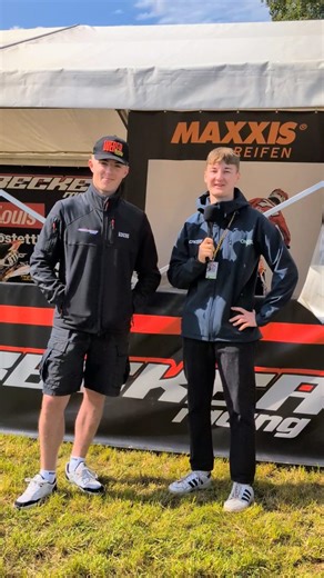 Motocross News & Racing | CROSS Magazin on Instagram: "Paddock-Talk mit Maximilian Spies beim @adac_mx_masters Finale in Holzgerlingen! Hört selbst, was der Becker-Pilot zu einem letzten Angriff auf den Titel, den Beschaffenheiten auf der Strecke in Holzgerlingen und seiner Nominierung für das MXON zu sagen hat. #crossmagazin #adacmxmasters #beckerracing #holzgerlingen #motocross #mxon #teamgermany"