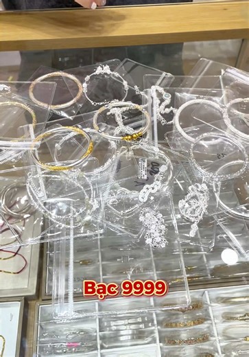 Shop tui mở cả ngày các bác cứ ghé nha 🫶🫶#gemmijewelry #vongtay #bac9999 #vongtaybac #bac925