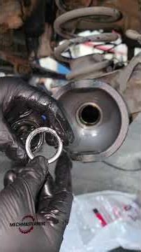front wheel differential oil seal leakage #auto #brakesystem
