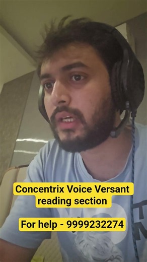 Learn how to pass Concentrix Voice Versant Test