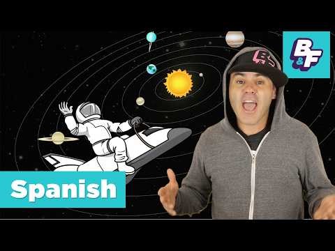 PLANETS in Spanish (PLANETAS) 🪐 BASHO & FRIENDS 🌎 Kids Songs