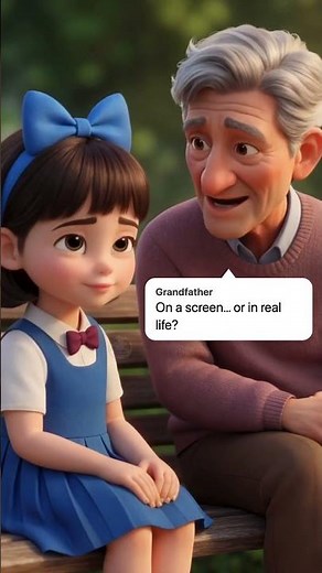 Slow English Story for Beginners | Grandpa & Granddaughter Talk About Life | Slow English