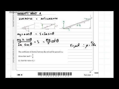 Edexcel A level Maths June 2023 Mechanics - worked solutions