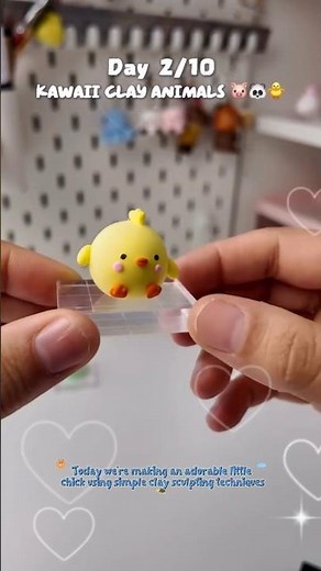 DIY Kawaii Clay Chick 🐥 | Easy Cute Polymer Clay Tutorial