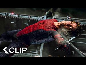 Daring Rescue On Bridge Scene - The Amazing Spider-Man (2012)