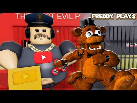 Freddy Plays - Roblox YOUTUBE POLICE PRISON