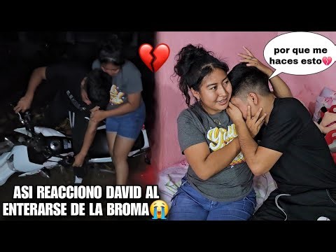 David Por Poco Y Se Quitaba La V1d4,😱Eliza Atiempo Le Dijo Que Era Una Broma David Comenzó A Llorar😭