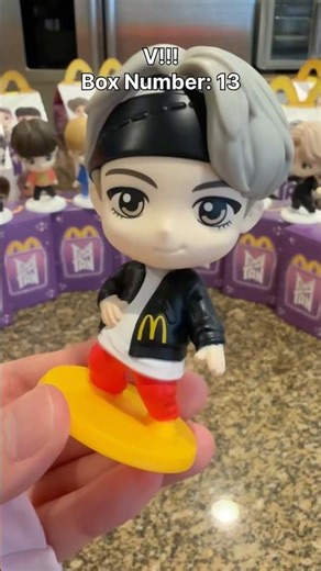 BTS Happy Meal Encore Edition 💜🍟🍔 #bts #mcdonalds #happymeal #btsarmy #unboxing #blindbox