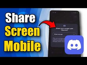How to Share Screen on Discord Mobile (Easy Tutorial)